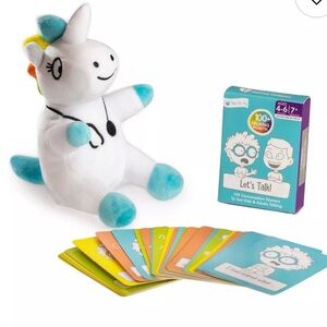 Open The Joy Conversations On The Go! with mini plush